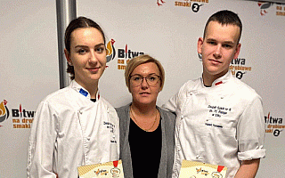 Uczniowie z Ełku wygrali ogólnopolski konkurs gastronomiczny